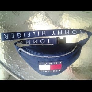 Tommy Hilfiger Vintage Unisex Blue Waist Pack