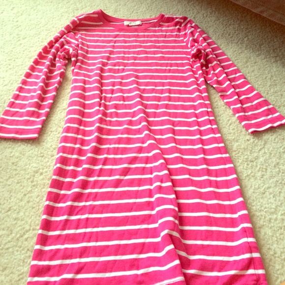 Cute 3/4 length pink dress