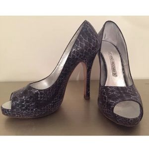 Luciano Padovan Python Pumps