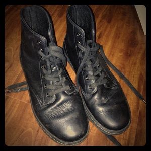 Soft leather doc martens