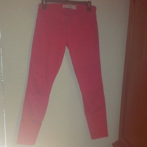 Bright a&f jeans!