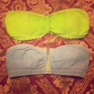 Summer hollister bandeaus!!