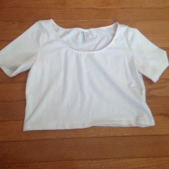 White Crop Top