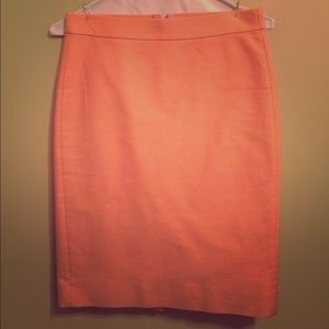 J.crew Pencil Skirt- peach