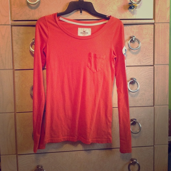 Orange Long-Sleeved Tee