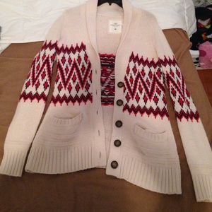 Tribal print sweater