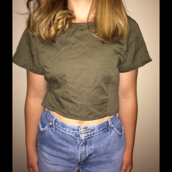 Olive green shirt