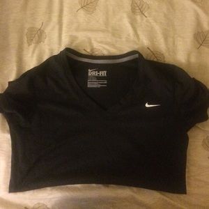 Black Nike drifit top
