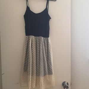 Cute mini black dress