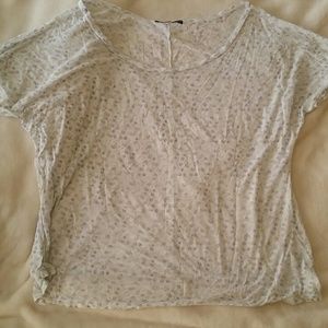 Brandy melville soft floral shirt