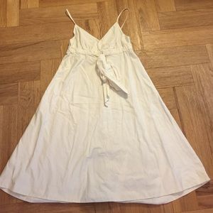 J. Crew Cream cotton Dress