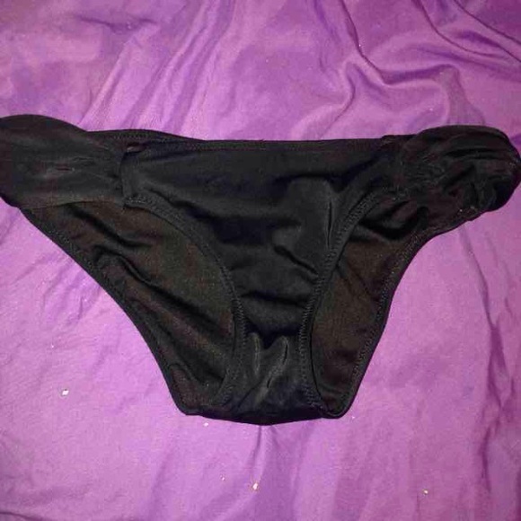 black VS bikini bottoms ON HOLD