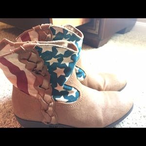 American flag boots