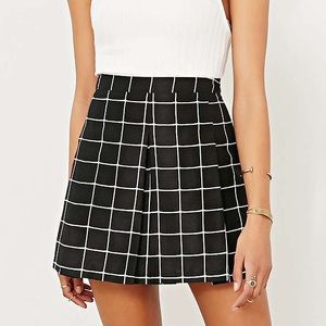Silence + noise urban outfitters checkered skirt
