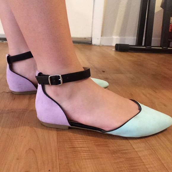 ASOS Shoes - Blue and purple flats