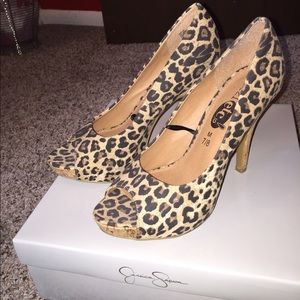 Cheetah Print Heels