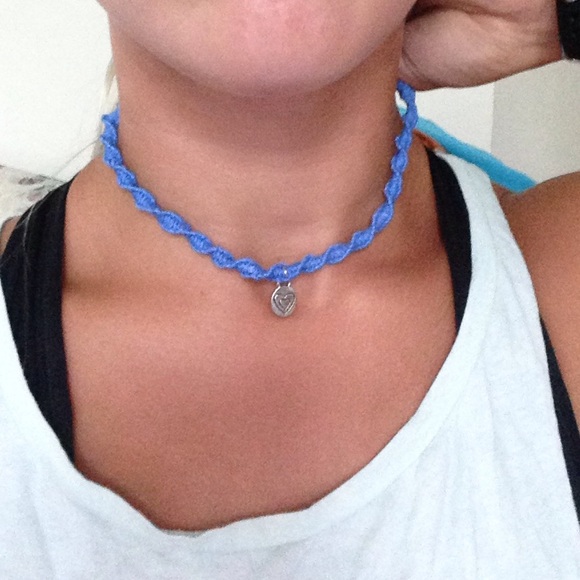 Homemade hemp necklace