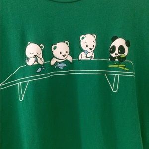 Cute panda bear t-shirt