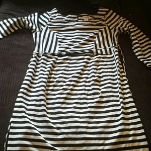 Striped Maternity Dress