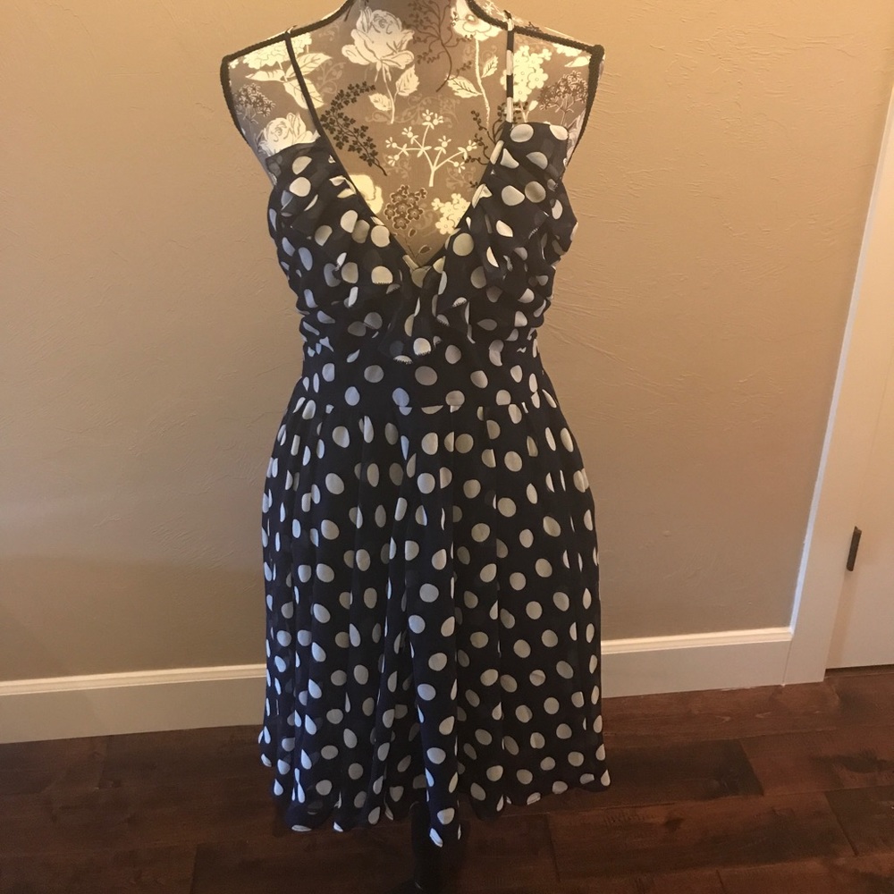 Polka dot summer dress