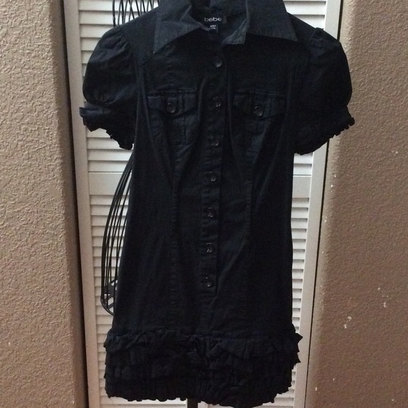 Bebe cocktail dress (black)