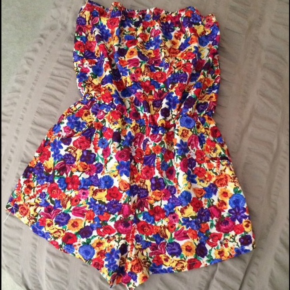 Floral Romper