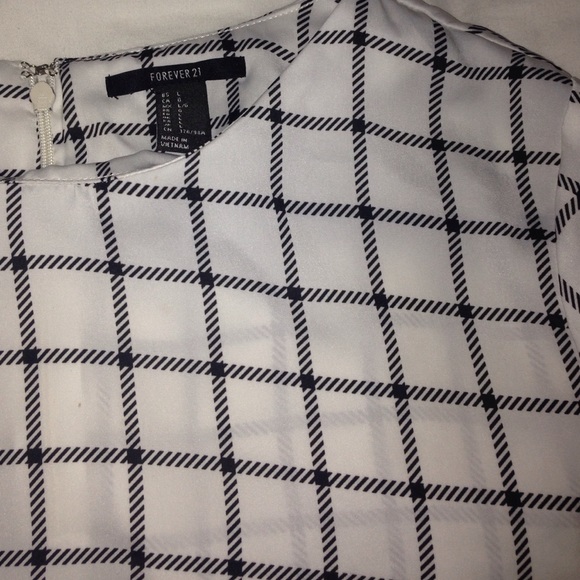 GRAPH PAPER BLOUSE - Picture 2 of 2