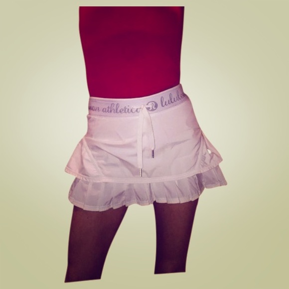 Lululemon White Skirt