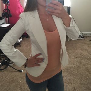 White blazer