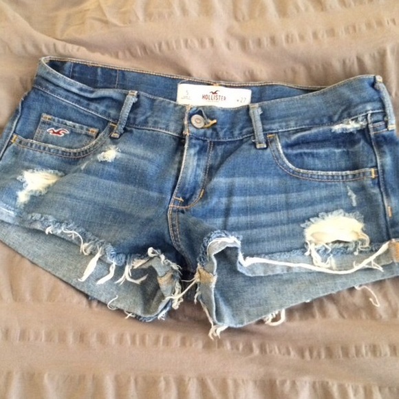 Hollister denim shorts