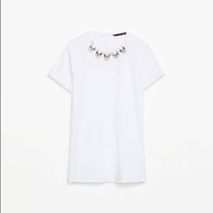 Zara Embellished Tee