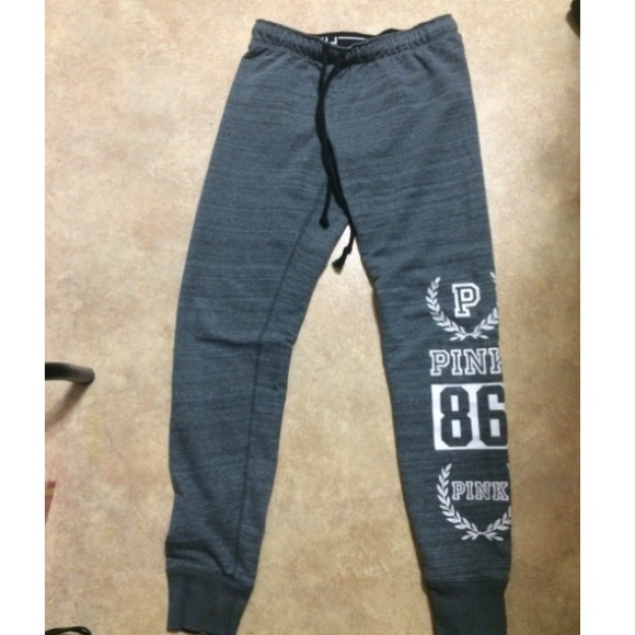 pink brand sweatpants
