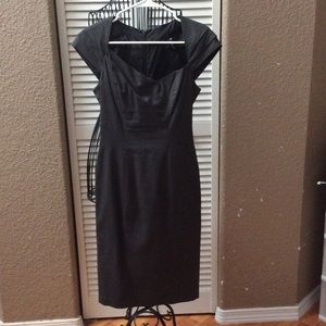 Bebe midi dress (gray)