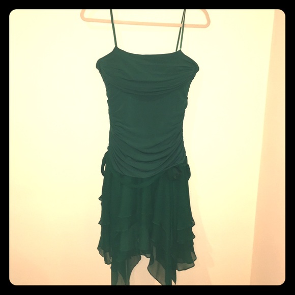 ✨BCBGMaxAzria Green Formal Dress✨