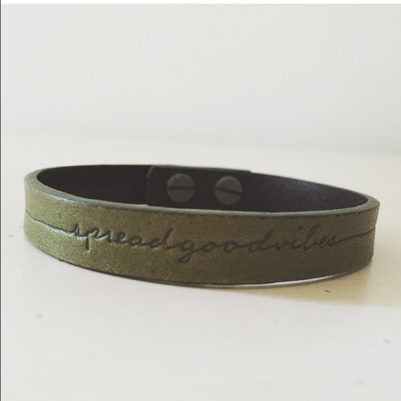 PacSun Jewelry Pacsun Leather Bracelet Poshmark