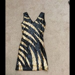 Sequined Cocktail Pullover Dress🍷💃