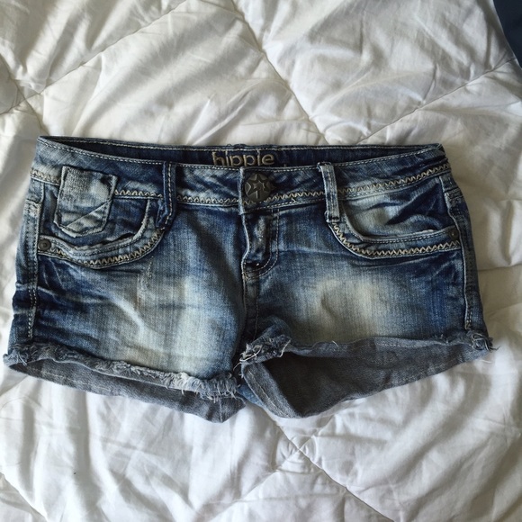 Tilly's Denim Short Shorts - Picture 1 of 3