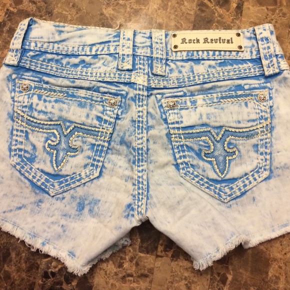 Cute Rock Revival shorts 🎉