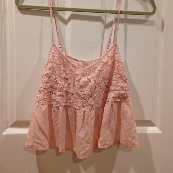 LF Blush Pink Crop Top