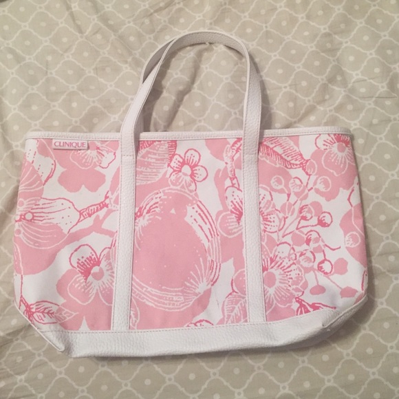 Small Clinique tote bag