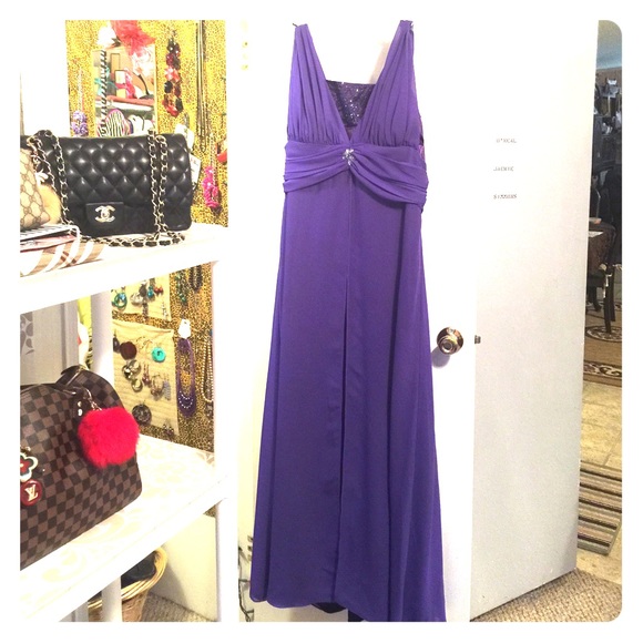 Purple Bridesmaid dress