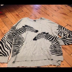 Zebra sweater!