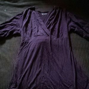 Purple Maternity Top
