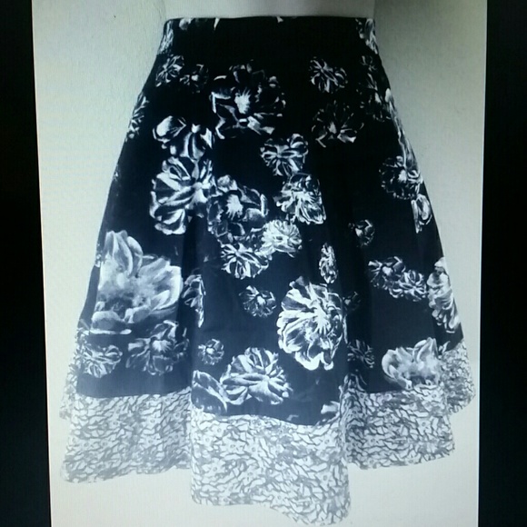 Prabal Gurung Floral Skirt Size 16