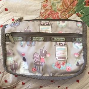make up bag.
