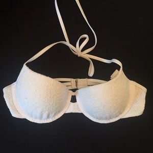 Hollister Push-Up White Lace Bathing Suit Swim