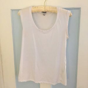 Old Navy white muscle tee