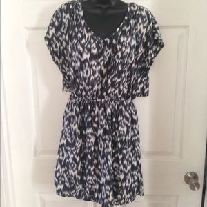 Animal print dress
