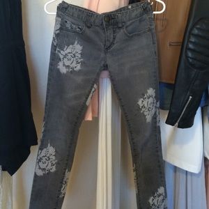 Free people floral denim