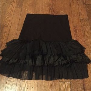 Black skirt